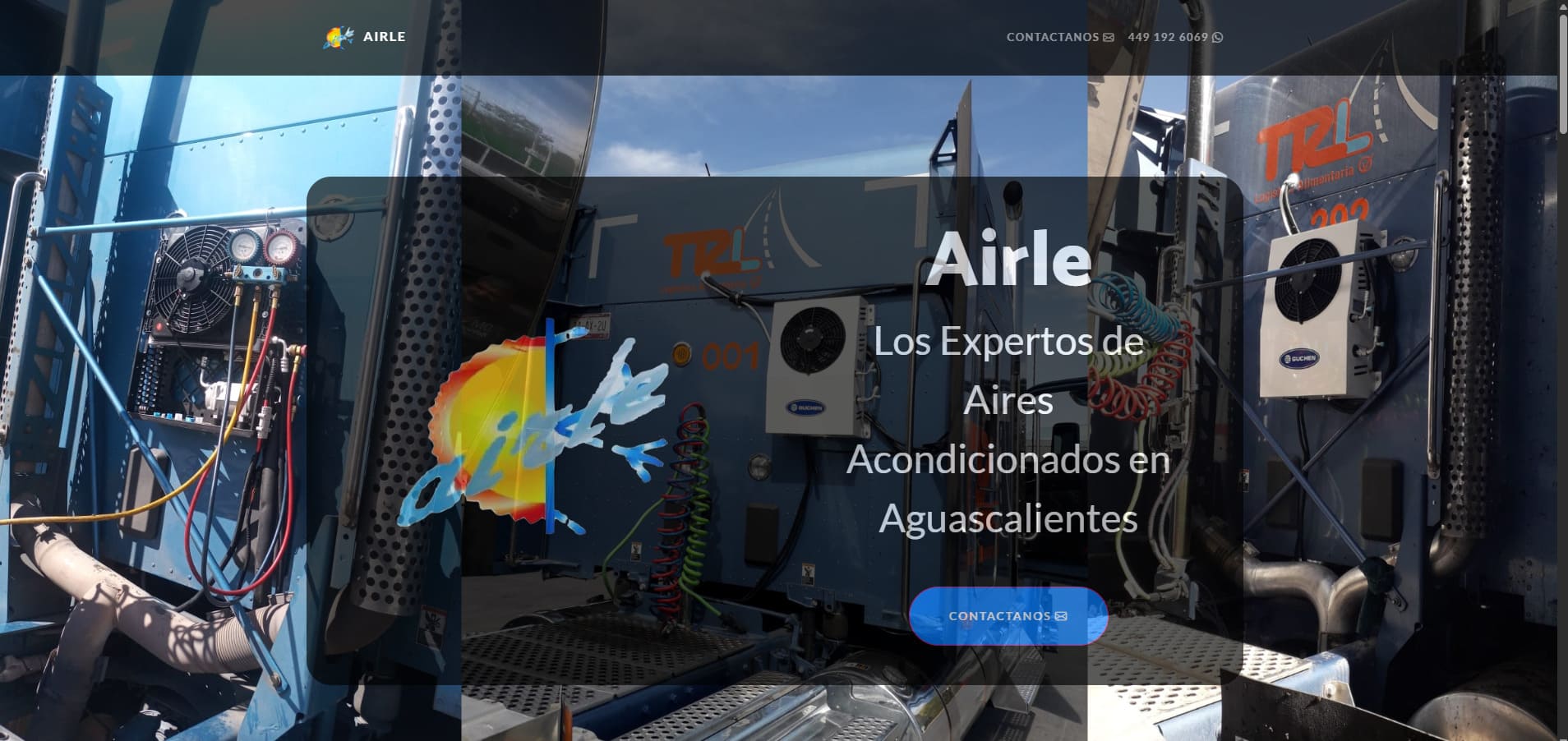 Airle — sitio web